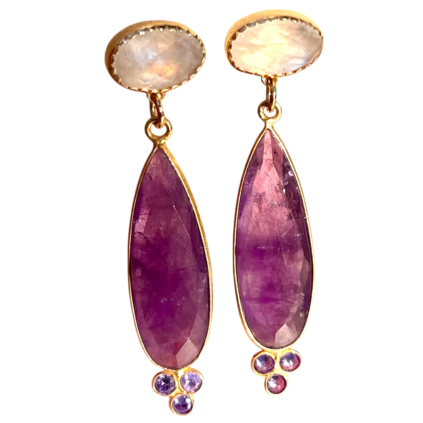 AMMA pierre de lune amethyste