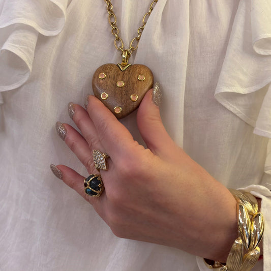 Bague Pasha labradorite