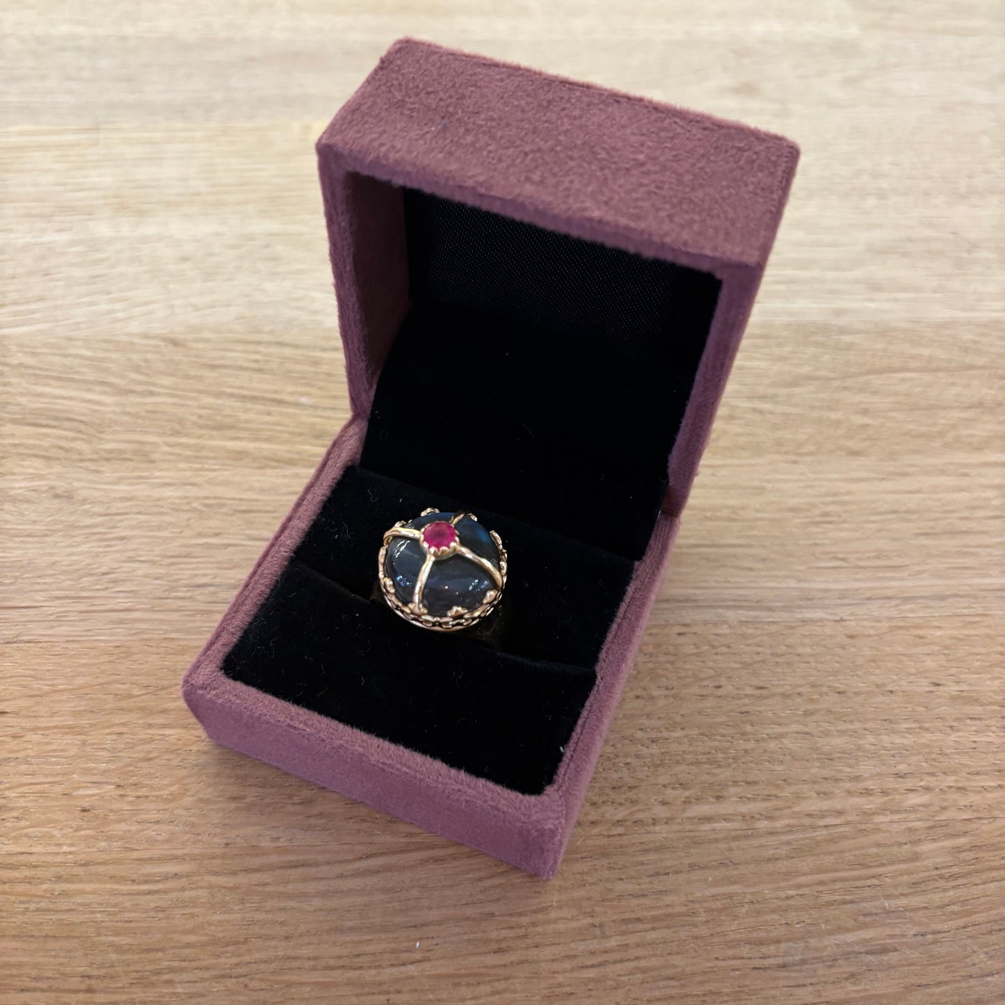 Bague Pasha labradorite