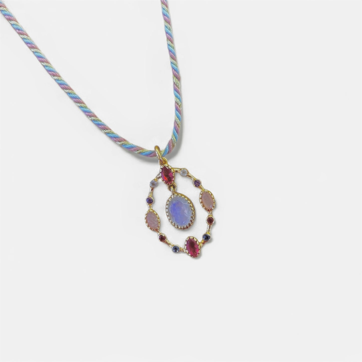 Collier Goa pierre de lune