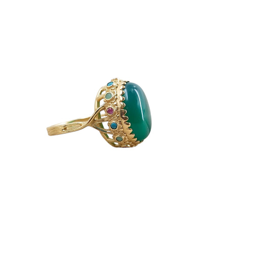 Bague Gaya Onyx Vert