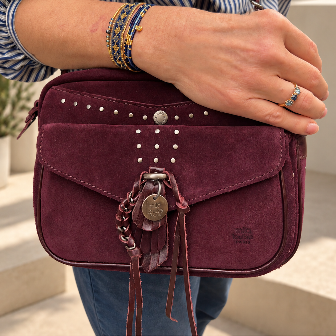Sac Orelia bordeaux