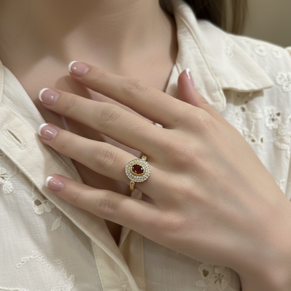 Bague Devi Grenat