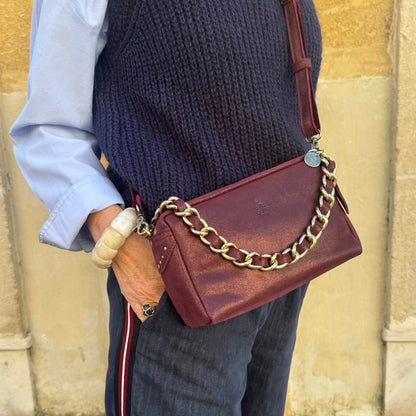 Sac Mama bordeaux