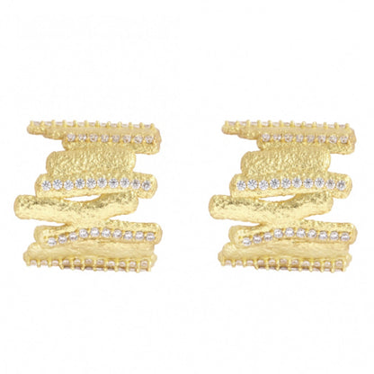 Boucles d'oreilles Strass