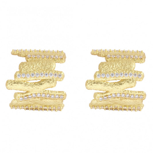 Boucles d'oreilles Strass