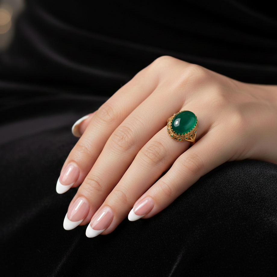 Bague Gaya Onyx Vert