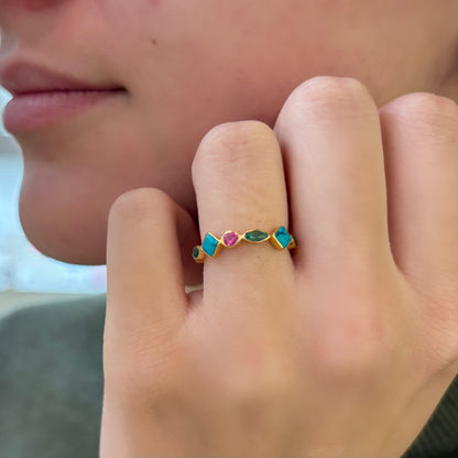 Bague Gauvin turquoise