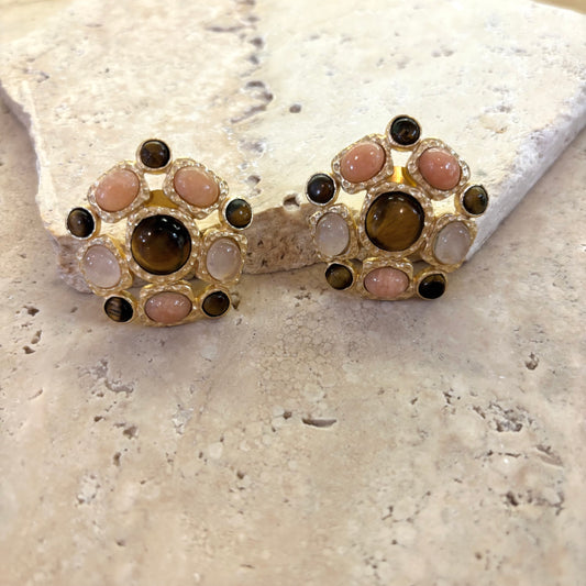 Boucles d'oreilles Tilleul