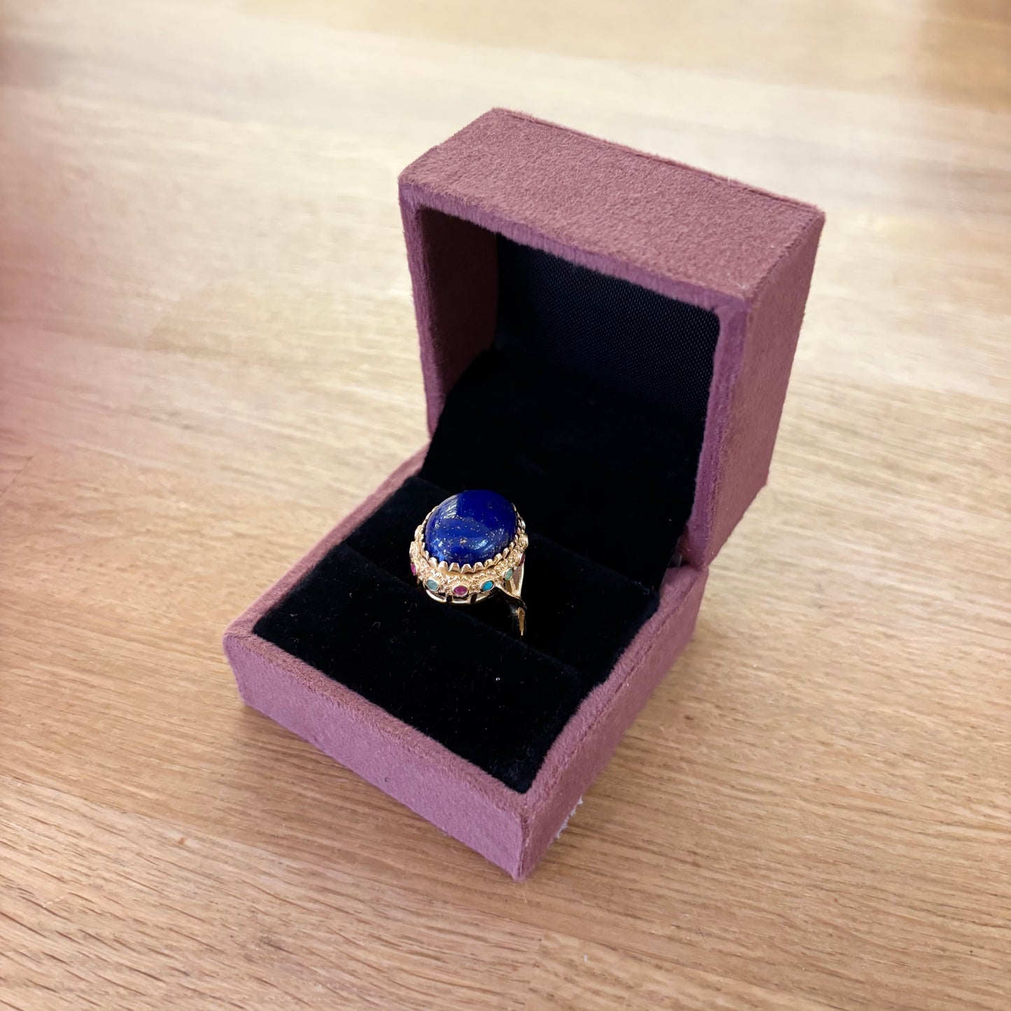 Bague Gaya Lapis Lazuli