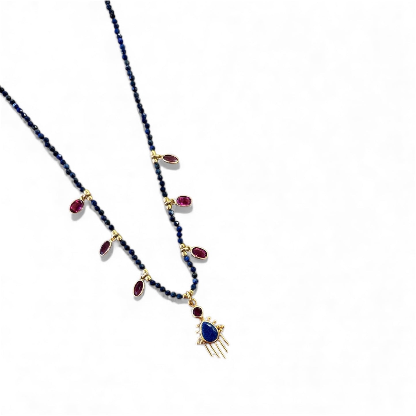 Collier Birdy Lapis