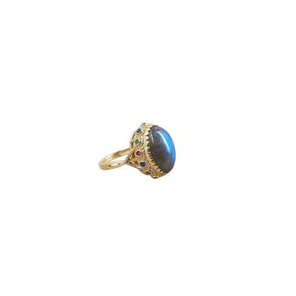 Bague Gaya Labradorite