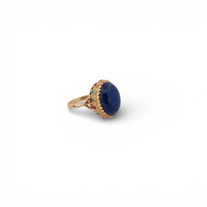 Bague Gaya Lapis Lazuli