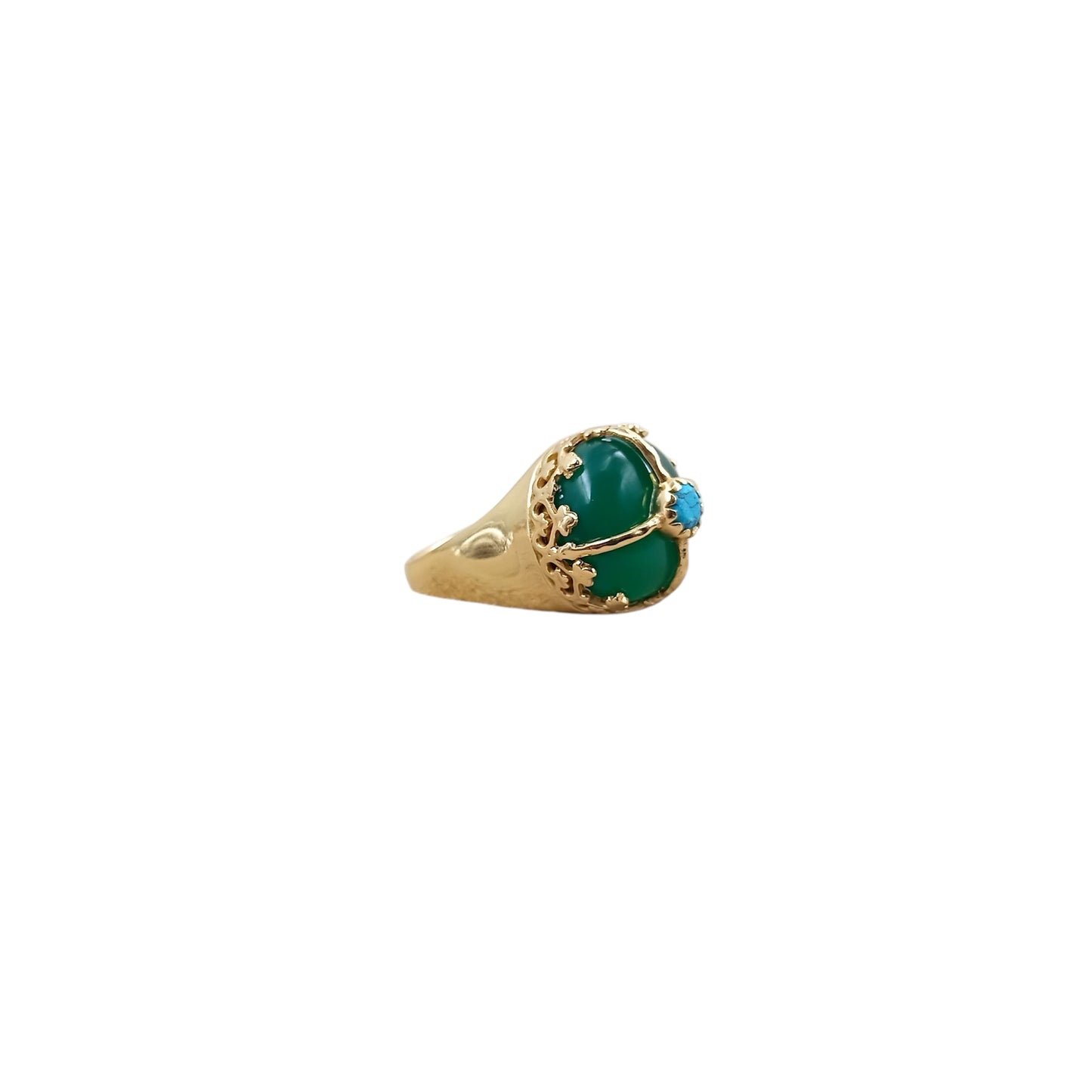 Bague Pasha onyx vert