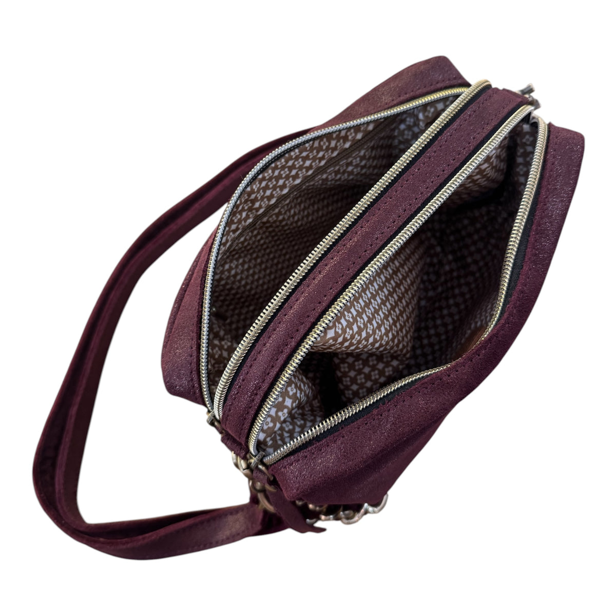 Sac Mama bordeaux