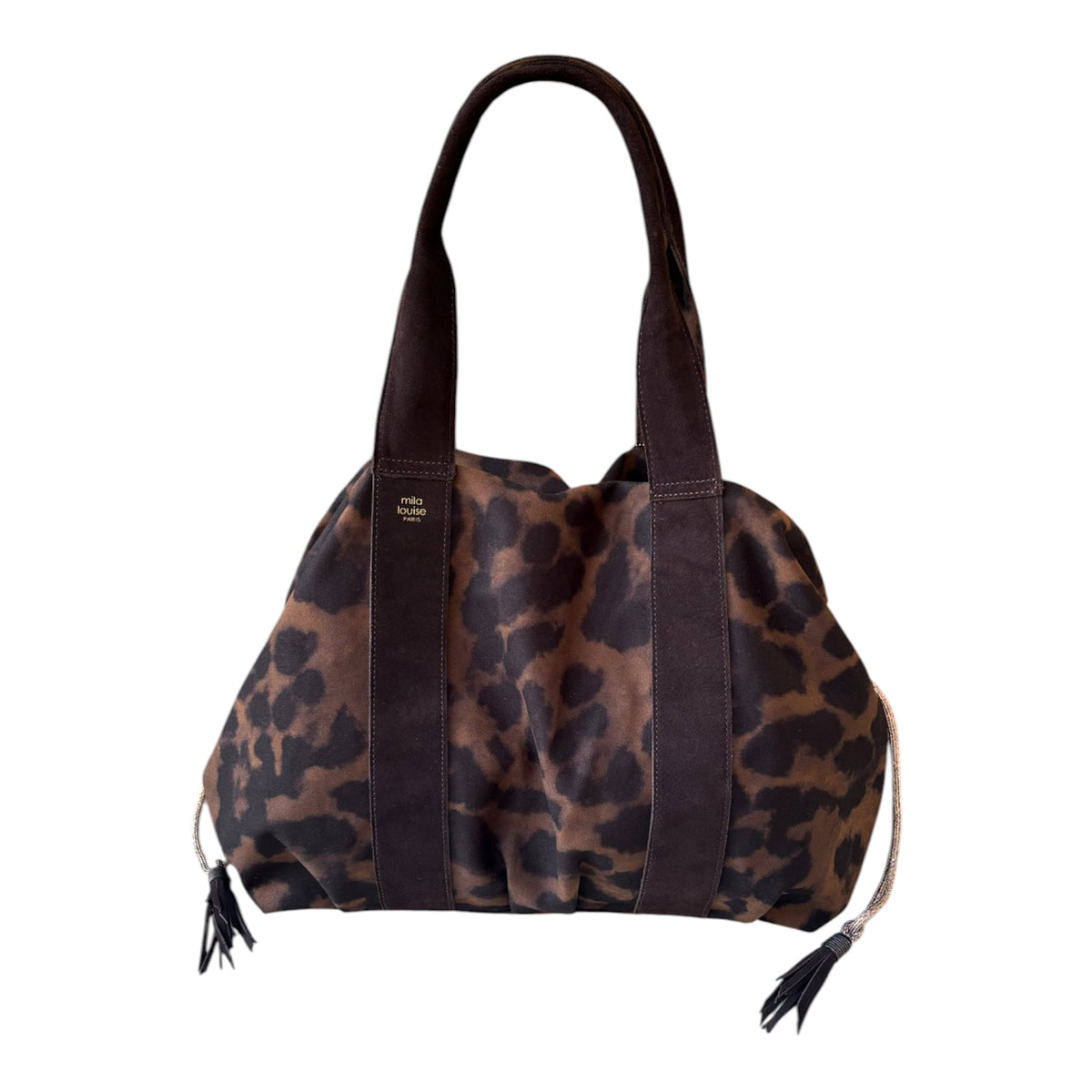 Sac Prudy léopard brun dark