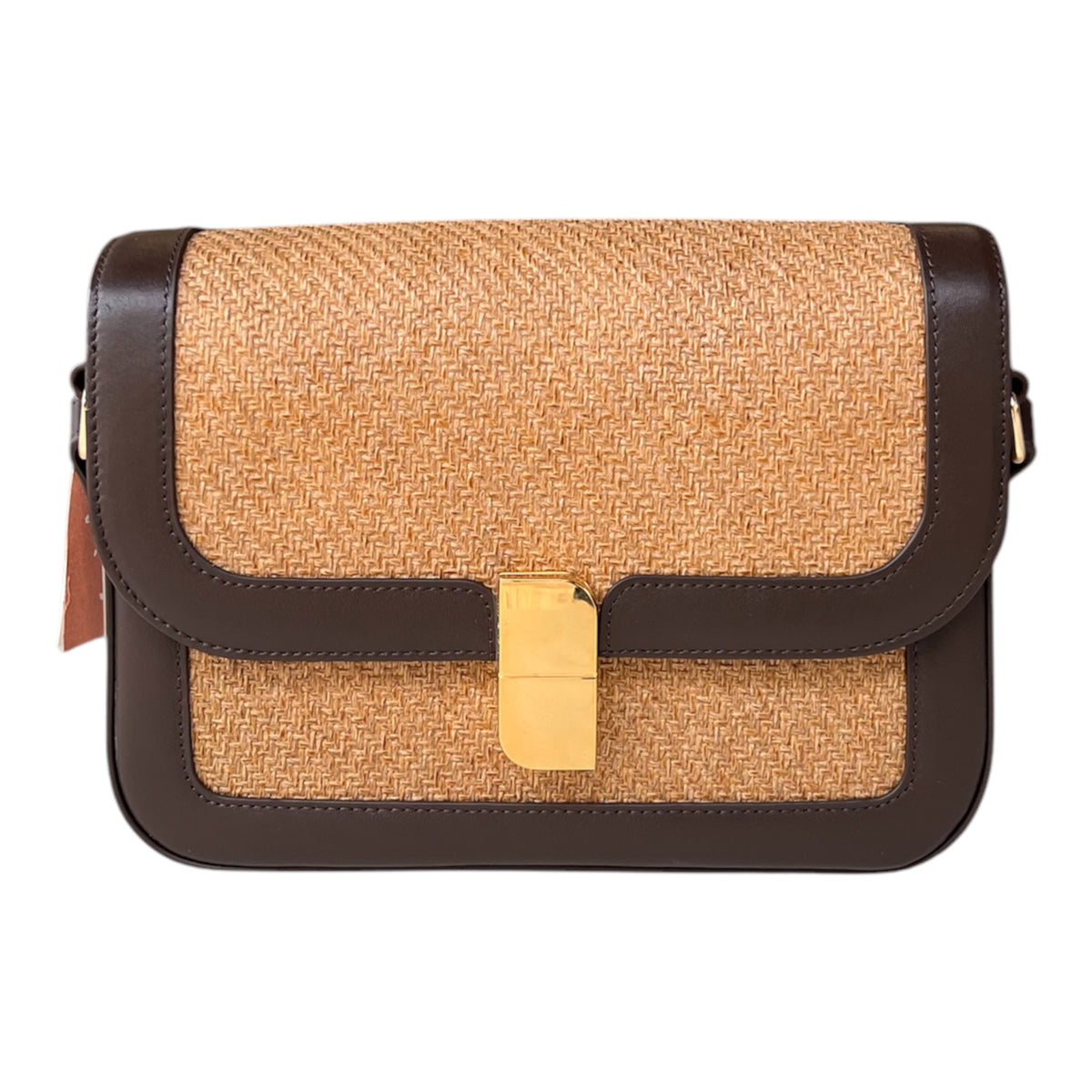 Sac Alice paille et tabac.