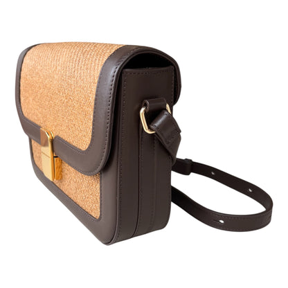 Sac Alice paille et tabac.