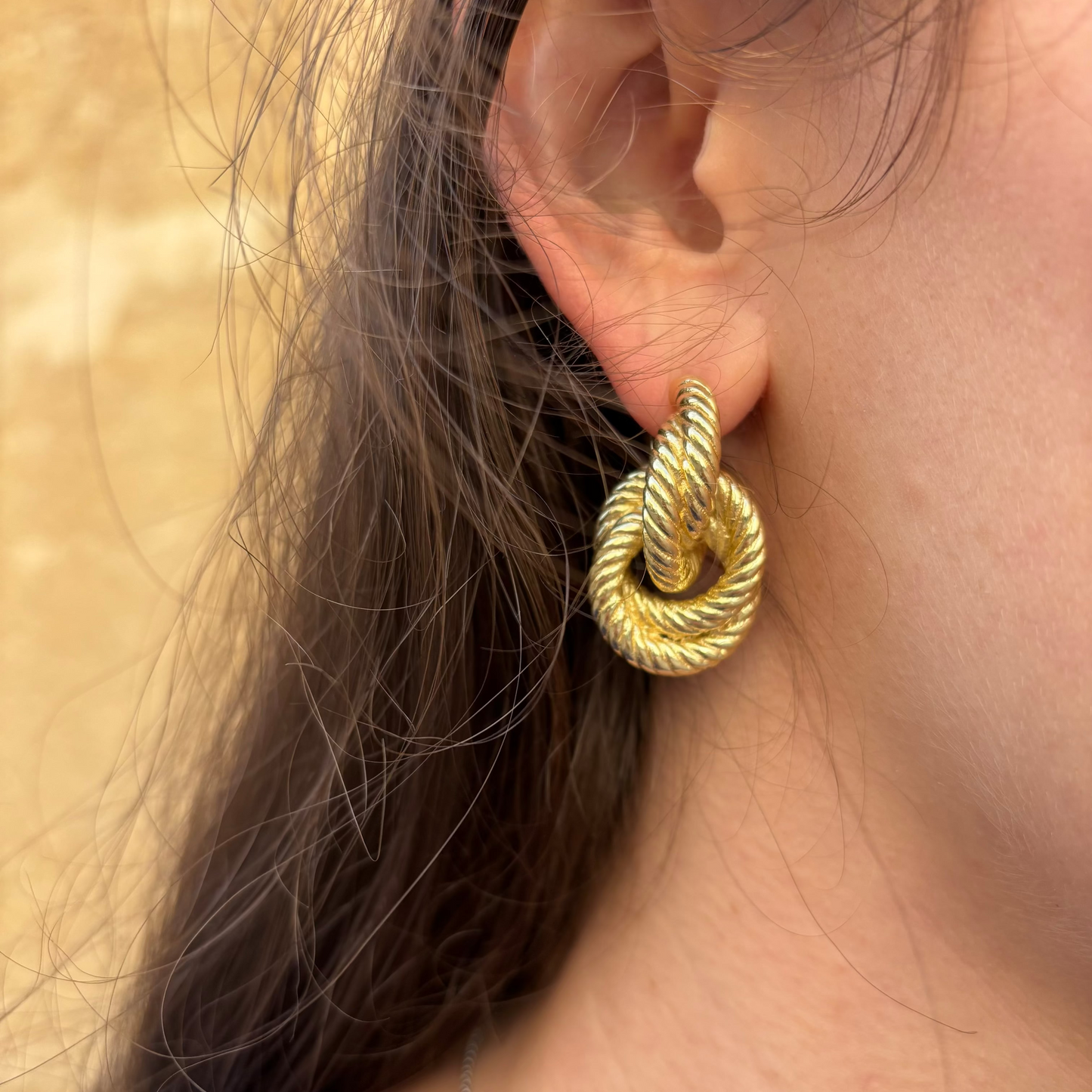 Boucles d'oreilles Nœud