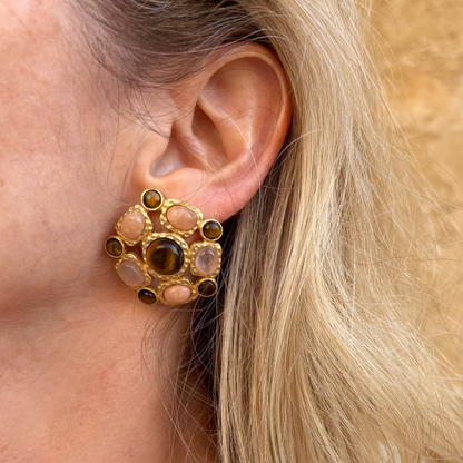 Boucles d'oreilles Tilleul