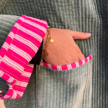 Veste Velvet vert amande